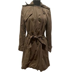 Anthropologie Millard Fillmore Trench Coat size S